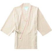 患者衣上衣（甚平型） 3L ベージュ 287-23
