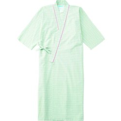 患者衣(ガウン型) 3L グリーン 289-22