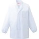 男子衿付調理衣 長袖 M ホワイト 310-60