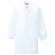 男子衿付調理衣 長袖 S ホワイト 315-60