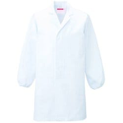 男子衿付調理衣 長袖 4L ホワイト 315-60