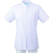 レディス医務衣 半袖 M ホワイト 338-70
