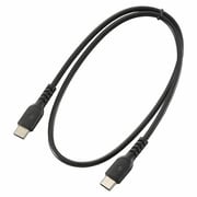 USB-C to Cケーブル USB2.0 PD60W対応 0.5m ブラック SMT-L05DCC-K