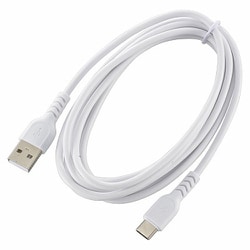 USB-A to Cケーブル USB2.0 2m ホワイト SMT-L20DAC-W