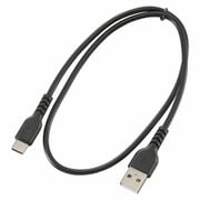USB-A to Cケーブル USB2.0 0.5m ブラック SMT-L05DAC-K