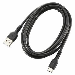 USB-A to Cケーブル USB2.0 2m ブラック SMT-L20DAC-K
