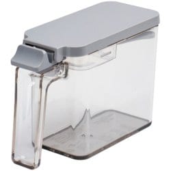 調味料ポット 450ml プッシュ式 密閉 フォルマ S グレー
