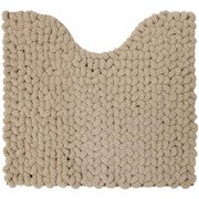 トイレマット MOU トイレ足元マット 約55×60cm ベージュ