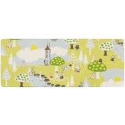 キッチンマット ムーミン PVCキッチンマット 45×120cm グリーン