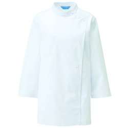 レディス医務衣七分袖 M ホワイト 361-70