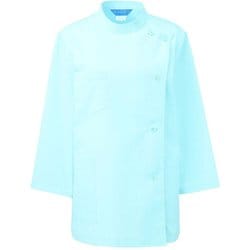 レディス医務衣七分袖 LL サックス 361-71