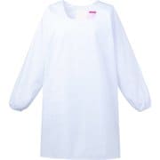 給食衣(後マジック)1~3号 2号 ホワイト 394-90