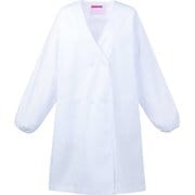 給食衣(ダブル型)1~3号 1号 ホワイト 396-90