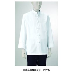 シングルコックコート（長袖） M ホワイト 417-60