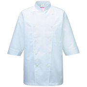 兼用コックシャツ 3L オフホワイト 421-70