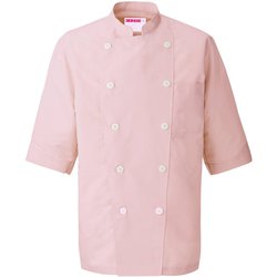 兼用コックシャツ 3L ピンク 421-73