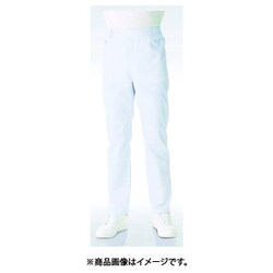 メンズトレパン（総ゴム） 15号 ホワイト 800-40