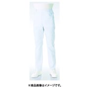 メンズトレパン(総ゴム) 15号 ホワイト 800-40