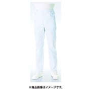 メンズトレパン(総ゴム) 17号 ホワイト 800-40