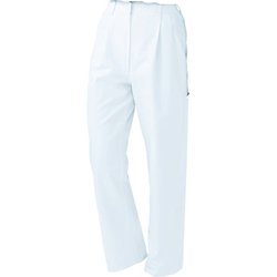 レディススラックス M ホワイト 821-90