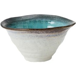 どんぶり 750ml 丼 ボウル KANADE 陶器 青 T-960561