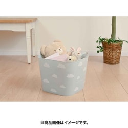 トップキャット　おもちゃ箱　カゴ 楽天市場】フタ付き 収納 かご バスケット LL 2個セット