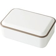 弁当箱 1段 600ml レトロモーダ スクエアランチ1段 グレー T-26606