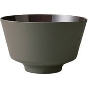 どんぶり 1.1L kaku チャコール T-26628
