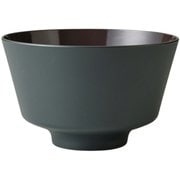 どんぶり 1.1L kaku ブラック T-26629