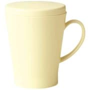 マグカップ フタ付き 300ml トール カームディッシュ ライトイエロー T-26635