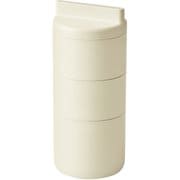 弁当箱 3段 600ml tutu 3段ランチボックス アイボリー T-36375