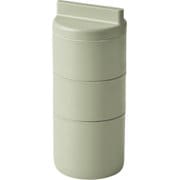 弁当箱 3段 600ml tutu 3段ランチボックス カーキ T-36376