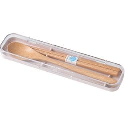 コンビセット tutu 木製 箸 スプーンセット ライトピンク T-36385
