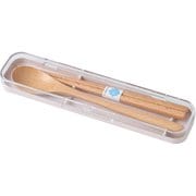 コンビセット tutu 木製 箸 スプーンセット ライトピンク T-36385