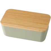 弁当箱 1段 750ml スキット 1段ナチュラルランチ カーキ T-36392