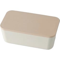弁当箱 1段 750ml スキット 1段ランチ アイボリー T-36393