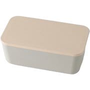 弁当箱 1段 750ml スキット 1段ランチ グレー T-36394