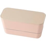 弁当箱 2段 600ml スキット 2段ランチ ピンク T-36399