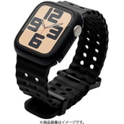 Apple Watch 38/40/41/Series10 42mm用 シリコンバンド ブラック RBLAW4007BK