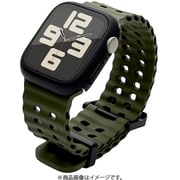 Apple Watch 44/45/46/49mm用 シリコンバンド カーキ RBLAW4407KH