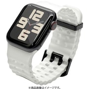 Apple Watch 44/45/46/49mm用 シリコンバンド ホワイト RBLAW4407WH
