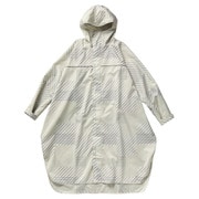 R-1122-201 ST [レインポンチョ 自転車用 男女兼用 W by Wpc. レインバイシクルスリーブポンチョ ストライプミックス]