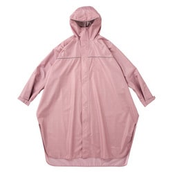 R-1122-201 PK [レインポンチョ 自転車用 男女兼用 W by Wpc. レインバイシクルスリーブポンチョ ピンク]