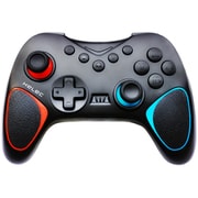 HEL-105-RED-BLUE [HELEC PAD ALDEBARAN FOR SWITCH Switch用 ワイヤレスコントローラー アルデバラン マクロ 背面ボタン 自動連射 ターボ ジャイロ 軽量 無線/有線]