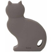シャンプーブラシ koora Scalp Brush Cat スカルプブラシ グレー R04-1096