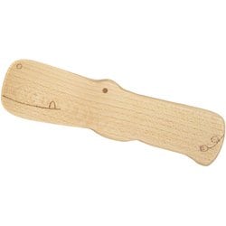 スプーン 10cm 動物スプーン 木製 カバ MAHS25HM-HP