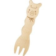 フォーク 10cm 動物フォーク 木製 アルパカ MAAF27HM-AP