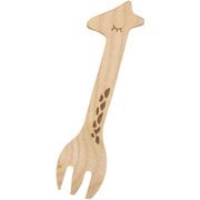 フォーク 10cm 動物フォーク 木製 キリン MAGF30HM-GF