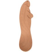 スプーン 11cm 絶滅危惧種の動物スプーン 木製 マナティー MESMNS28BE-MN