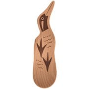 スプーン 11cm 絶滅危惧種の動物スプーン 木製 ヤンバルクイナ MESOR28BE-OR